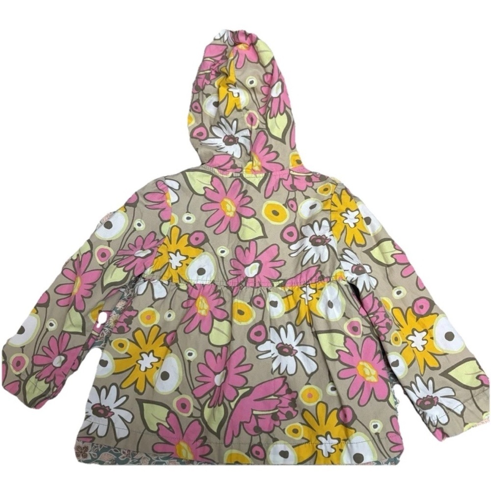 Floral Kids Hooded Cape - Picture 4 of 7